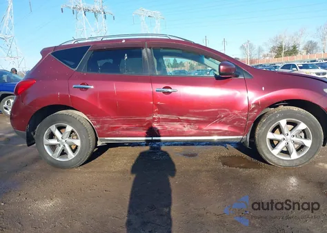 2009 Nissan Murano Sl z USA, uszkodzony, nr VIN JN8AZ18W79W214006